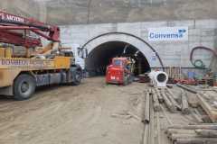 Boca lado Almería del túnel de Viator